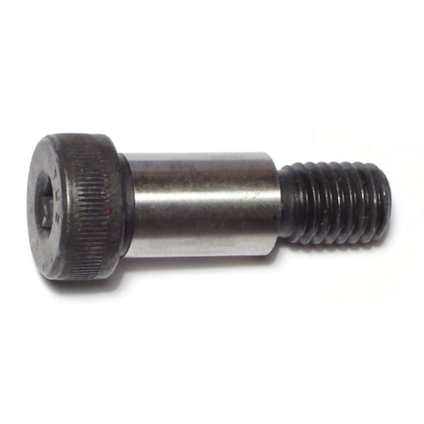 Midwest Fastener Shoulder Screw, 13 (Coarse) Thr Sz, 3/4 in Thr Lg, 1 in Shoulder Lg, Steel, 3 PK 71622 - main